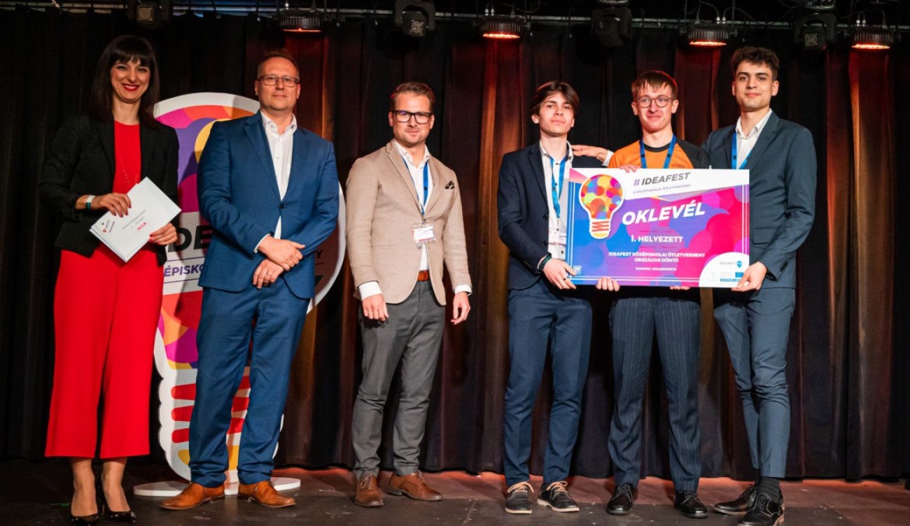 Soproni csapat lett az IdeaFest középiskolai ötletverseny első nyertese
