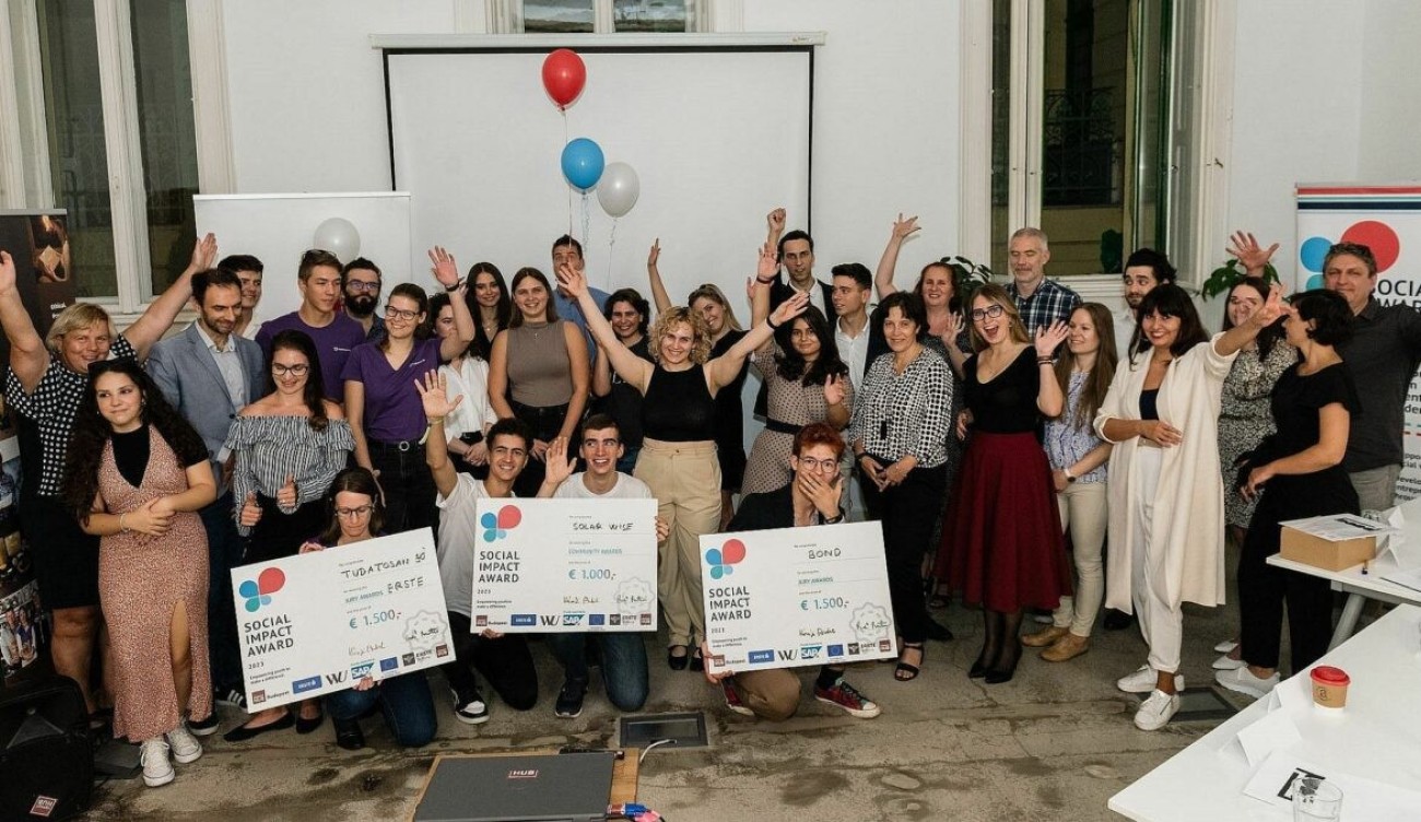 Van egy jó ötleted társadalmi vagy környezeti problémák megoldására? Mérettesd meg magad a Social Impact Award-on!
