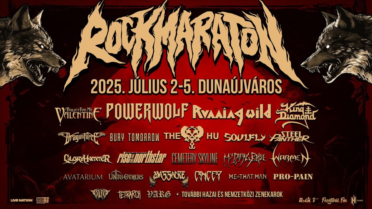 32 nemzetközi és 42 hazai csapattal, azaz összesen 74 fellépővel idén is Rockmaraton Fesztivál