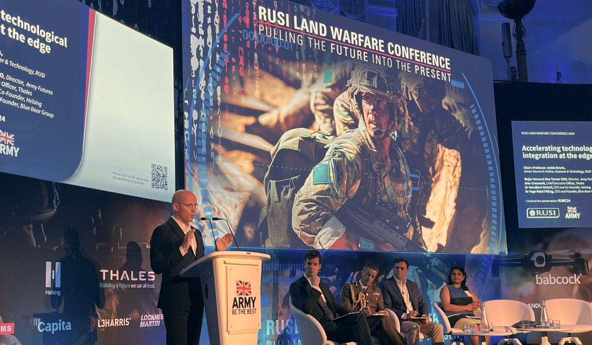 Gundbert Scherf_Land Warfare Conference_UK_Helsing_LinkedIn